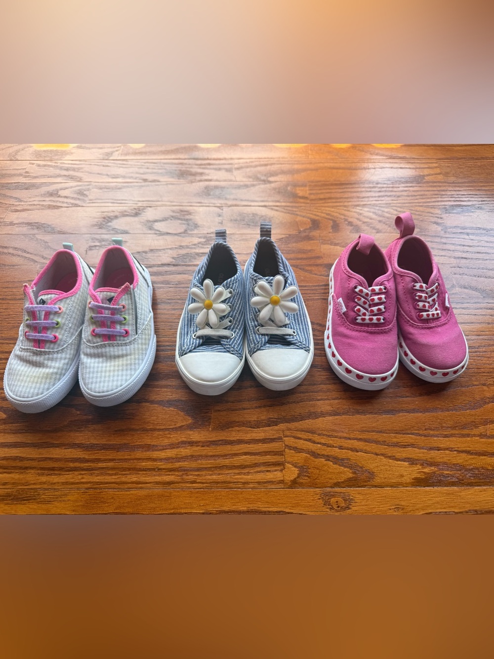 Girls Sneakers Bundle Size 7 & 8 | Cute Casual Shoes Lot